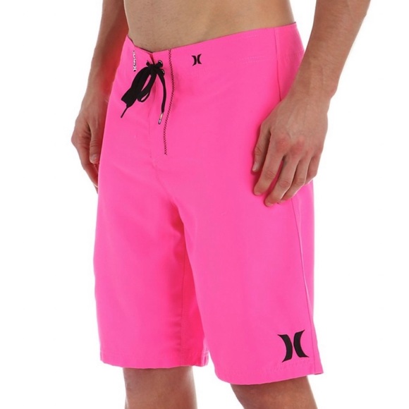 Hurley Swim Hurley 36 Hot Pink Mens Swim Shorts Bathing Suit Poshmark